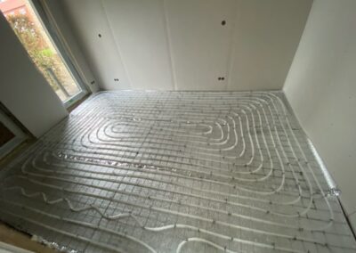 Installatie vloerverwarming Eastermar