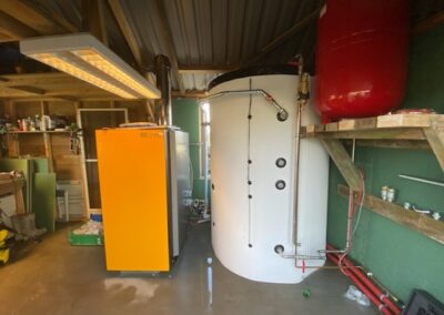 Hout gestookte CV ketel Westergeest